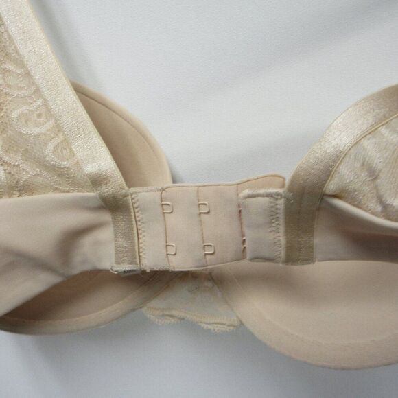 LE MYSTERE Sophia Lace T Back Bra 30DD T Shirt Bra 30E Almond Nude 570204749 NWT - Picture 11 of 11